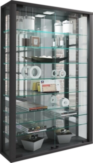 VCM Hängevitrine Wandvitrine Glasvitrine Vitrosa Mini Spiegel