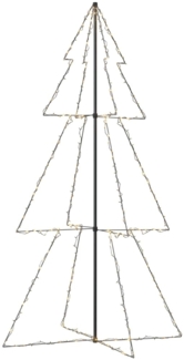 vidaXL Weihnachtsbaum in Kegelform 300 LEDs Indoor & Outdoor 120x220cm 328586