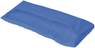 Gartenstuhlauflage mit Kapuze 500g/m² 60x120x20cm Royalblau