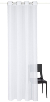 Wirth Vorhang Betsy (1 St), Ösen, halbtransparent, Store