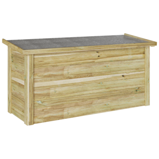 vidaXL Aufbewahrungsbox 44x119x57 cm Imprägniertes Kiefernholz 42013041