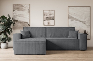 ALTDECOR Ecksofa CELTIC-XL, Couch mit Schlaffunktion, Wohnzimmer - Wohnlandschaft, Corner Sofa Bett Eckcouch Couch L-Form Schlafcouch Ausziehbar