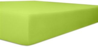 Kneer Easy-Stretch Spannbetttuch 90x190 - 100x220 cm limone (54)