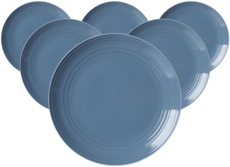 Ritzenhoff & Breker Levi Speiseteller ø 27 cm blau 6er Set - DS