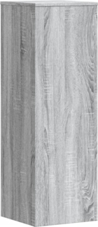 vidaXL Pflanzenständer Grau Sonoma 33x33x100 cm Holzwerkstoff 852956