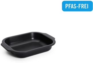 WOLL Bratreine „Roast‑It!“ klein 18 x 5 x 23 cm PFAS‑freie Keramik Antihaft Alu-Stahl Ofenfest bis 260 °C Spülmaschinenfest