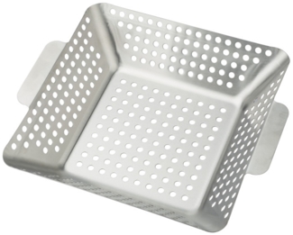 Primaster Grillkorb Edelstahl 32 x 28 x 7 cm