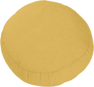 KETTLER KETTCUSH Cocktailkissen rund gelb 100% Polyester Ø 40x10