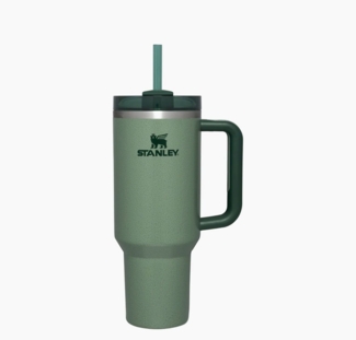 Stanley 1913 Thermoflasche Stanley Quencher H2.0 FlowState Tumbler 1.2L 1,2 L Hammertone Green