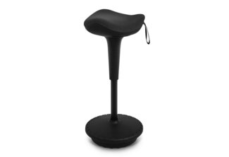 Intimate WM Heart Drehhocker Ergonomischer Hocker, Höhenverstellbar Bürohocker, Atmungsaktiv Sitz- und Stehhocker für Zuhause und im Büro