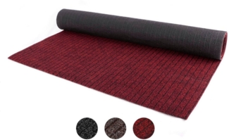 Primaflor-Ideen in Textil Läufer Schmutzfangläufer VALENCIA, Made in Belgium, rechteckig, Höhe: 5,2 mm, Schmutzfangmatte, gesteift, strapazierfähig, rutschhemmend, waschbar