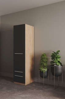 priess Kleiderschrank Schrank Garderobe Wäscheschrank Barcelona in 5 Breiten viel Stauraum, geräumige Schubkästen, mit Spiegel, MADE IN GERMANY