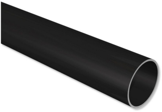 Rundrohr 100 cm, 16 mm Ø Schwarz