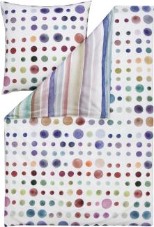 Estella Bettwäsche Joy 4423 985 Multicolor Kuschelflanell 200 x 220 + 2x 80 x 80 cm