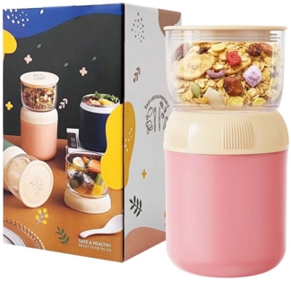 zggzerg Lunchbox Lunchpot Ellipse, Müslibecher, Joghurtbecher, To Go Becher