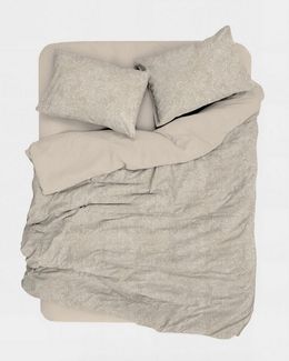 L'Essentiel Maison Bettwäsche Set Ranforce Erhältlich in den 7 Größen, 100% Baumwolle Ranforce, 2 teilig, 100 % hochwertiger Baumwollsatin für luxuriöse Weichheit