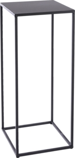 Mica Decorations Beistelltisch Quinty iron 25 x 25 x 60 cm schwarz