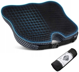 REDOM Stuhlkissen Keilsitzkissen orthopädisches Sitzpolster mit Memory Foam, Anti-Rutsch Bezug abnehmbar atmungsaktiv Haltungskorre