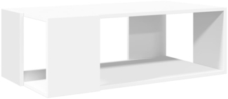 vidaXL Couchtisch Weiß 89,5x48x30 cm Holzwerkstoff 848150