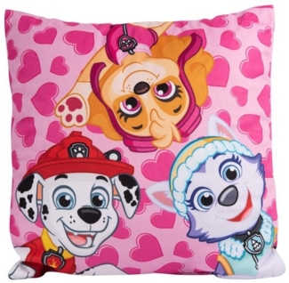 United Labels® Dekokissen Paw Patrol Dekokissen Rosa 30 x 30 cm