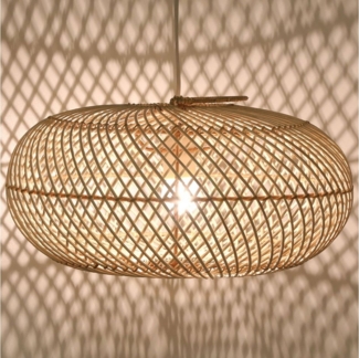 Rattan Lampe Esra S