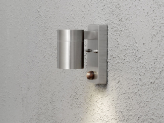 KONSTSMIDE No. 7541-000 Aussenwandleuchte Modena 1 x GU10 edelstahl IP44 Sensor