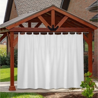 Rosnek Vorhang Extra groß, wasserdicht, magische Band, für Terrasse Rasen Garten, (1 St), H×B:213×254, 244×254