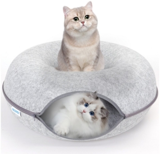 nobleza Tierbett Katzenhöhle, Katzen Donut Tunnel, Waschbarem