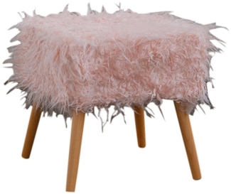 KAWOLA Hocker FYNN, Fell Fellhocker verschiedene Farben