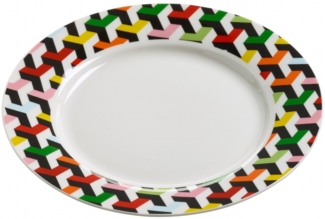 Maxwell und Williams ABSTRACTION Teller Cube 20 cm, Geschenkbox, Porzellan, RL0033