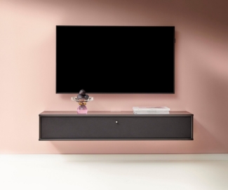 Hammel Furniture TV-Board Mistral Fernsehschrank, Medienmöbel, Hängend, mit Klapptür mit Akustikstoff, Lowboard, Breite: 133 cm