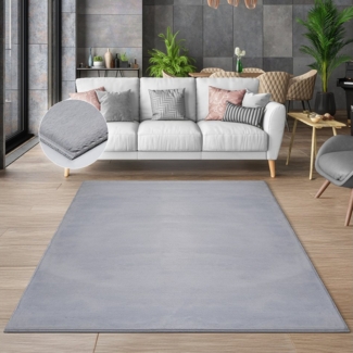 the carpet Teppich Cosy, rechteckig, Höhe: 11 mm, Wohnzimmer Teppich Fell-Optik waschbar elegant