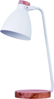 Maxcom LuminarWood Stehlampe Tischlampe - Zeitlose E27-Fassung und 1,5 m Kabellänge