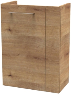 Fackelmann SBC MILANO Waschbeckenunterschrank 45 cm, Braun hell, links
