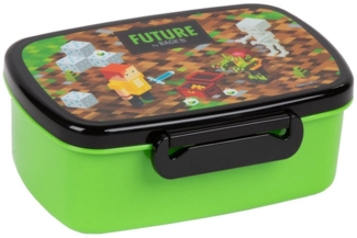 DERFORM Lunchbox Pixel Games Brotdose mit Unterteilung Brotbox Brotbüchse Lunchbox, Kunststoff, (1-tlg)