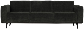 Sofa Statement aus gewebten Jacquard, Graphit