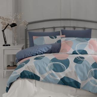 Traumschlaf Bettwäsche Pandora blue|155x220 cm + 80x80 cm