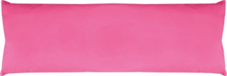 Seitenschläfer Kissenhülle Kissenfüllung Körperkissen, bequem und anschmiegsam in vielen verschiedenen Farben erhältlich (ca. 40x120 cm / pink - rosa)