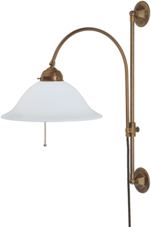 Wandleuchte A31-38op Berliner Messing