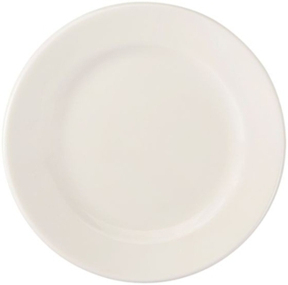 COMAS AIDA flacher Teller 15 cm, 36 Stück, Porzellan