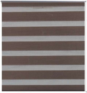 Doppelrollo 60 x 120 cm braun 240193