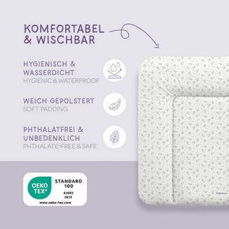 Träumeland Wickelauflage Olive 75 x 85 cm