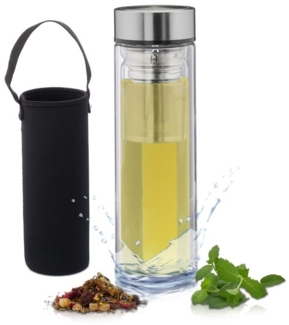 8 x Teeflasche mit Sieb to go