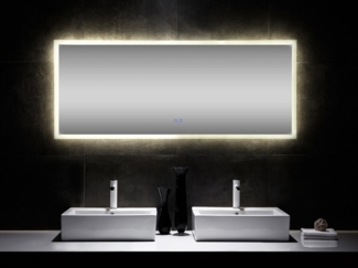 LED Spiegel 160x65 cm mit Heizung - Nie wieder beschlagene Spiegel
