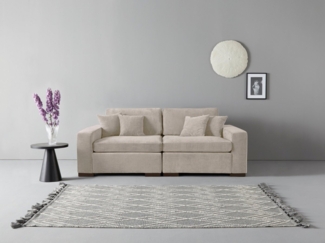 Guido Maria Kretschmer Home&Living 2-Sitzer Skara, Lounge-Sofa mit Federkernpolsterung, in vielen Bezugsvarianten