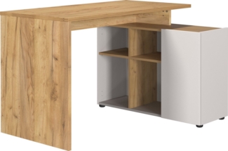 GERMANIA Eckschreibtisch Adrano (1-St), mit integriertem Sideboard