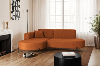 Kaiser Möbel Ecksofa Sofa L-Form Designer Modena Rein stoff Noel, Quelle, Poso