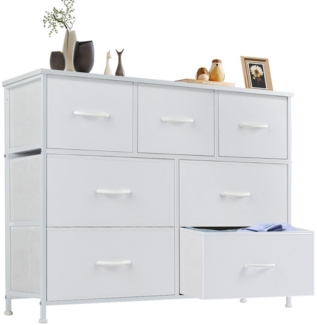 DUMOS Schubkastenkommode Kommode mit Stoffschubladen Stauraumschrank Schubladenschrank (Schubladenkommode), Mit 4, 5, 7, 8, 9 Schubladen