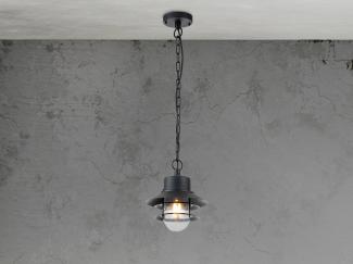 Elstead Lighting Copenhagen Pendelleuchte 1-Light Schwarz IP44 E27