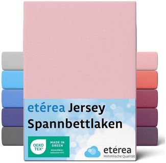 etérea Himmlische Qualität Spannbettlaken etérea Comfort Jersey Spannbettlaken, Jersey, Gummizug: rundum, (1 Stück)